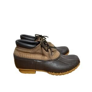 LL Bean Womans 7W Bean Boots Gumshoes Rubber Duck Hunting Ankle Boots Waterproof